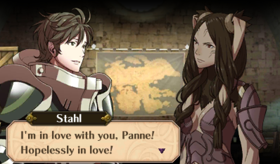 Stahl y Panne de Fire Emblem Awakening, Support S